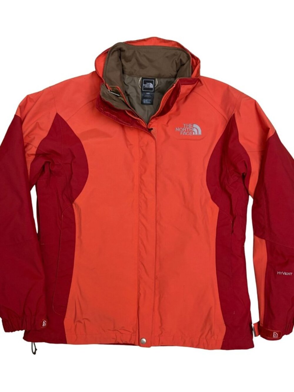 THE NORTH FACE 3-in-1 Hyvent Waterproof Jacket Snowboard Ski Coat Womens Medium - Picture 8 of 14